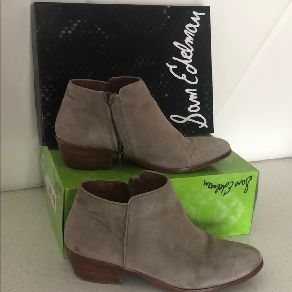 Nude booties